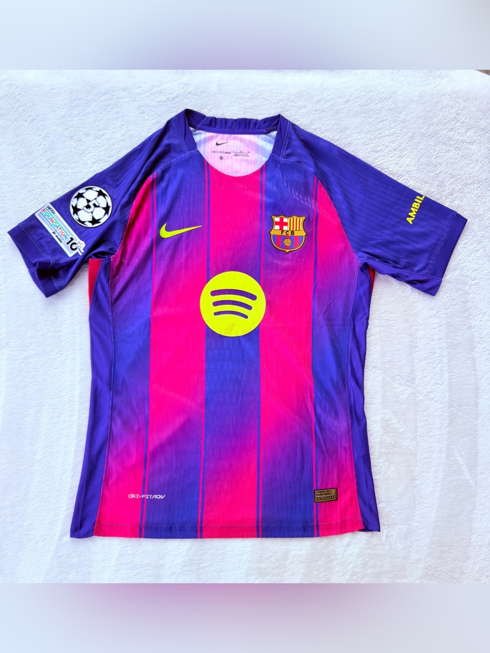 Barcelona FC Home Jersey 25/26. Player Version